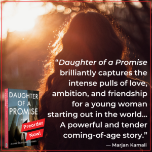 Daughter of a Promise, by Jeanne Blasberg, a powerful and tender coming of age w